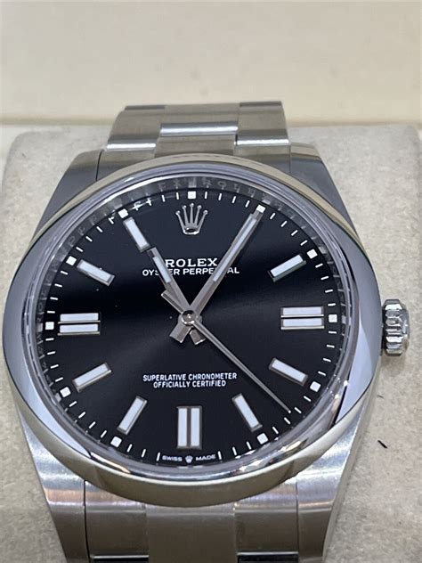 rolex oyster perpetual schwarzes zifferblatt|Rolex Oyster Perpetual.